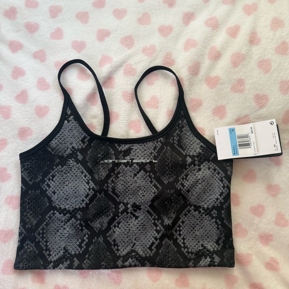 nike jordan sport cropped tank